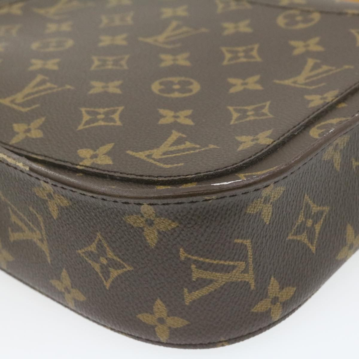 LOUIS VUITTON Monogram Saint Cloud GM Shoulder Bag M51242 LV Auth am318b