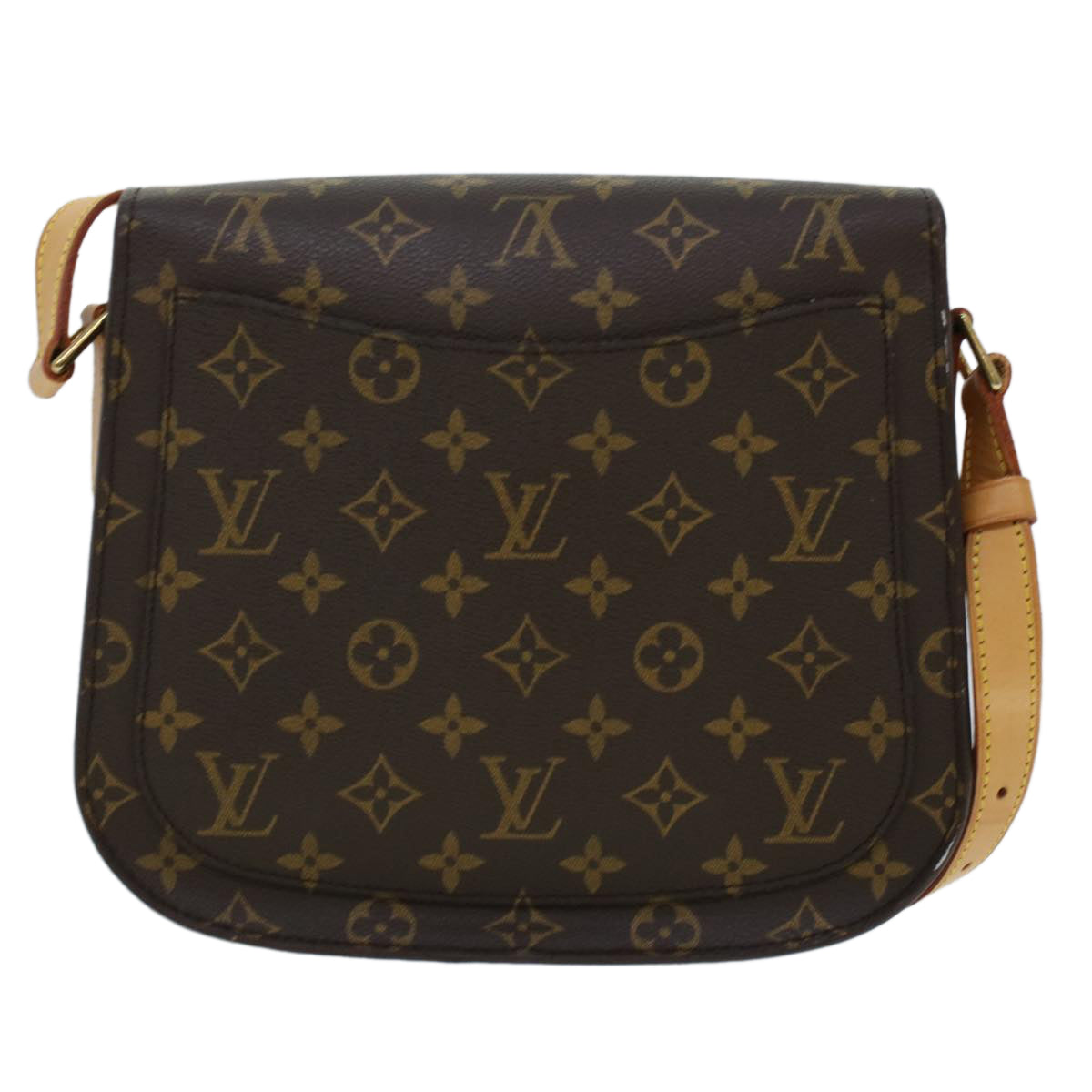 LOUIS VUITTON Monogram Saint Cloud GM Shoulder Bag M51242 LV Auth am318b