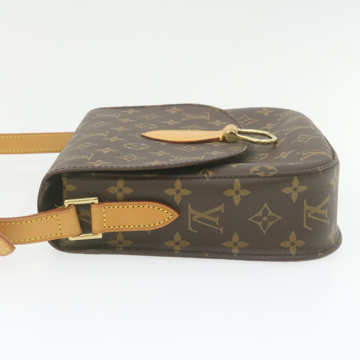 LOUIS VUITTON Monogram Saint Cloud GM Shoulder Bag M51242 LV Auth am318b