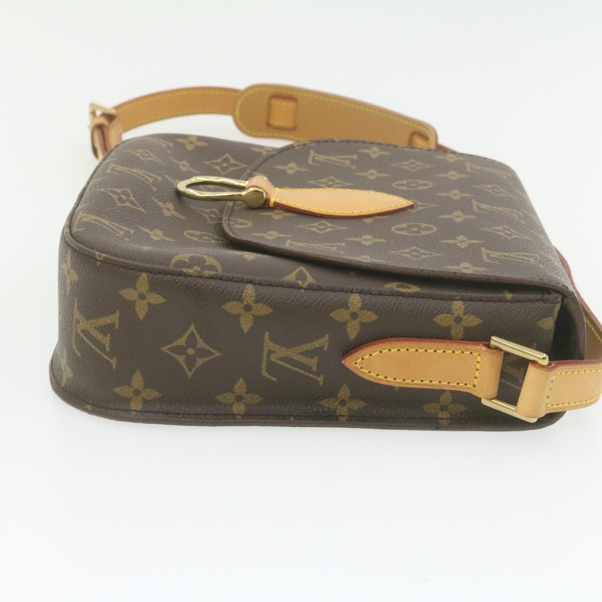 LOUIS VUITTON Monogram Saint Cloud GM Shoulder Bag M51242 LV Auth am318b