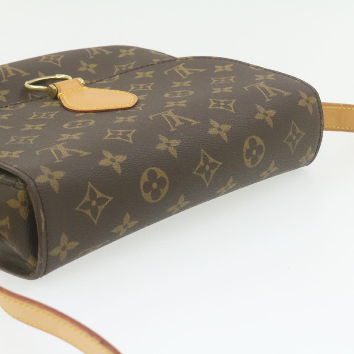 LOUIS VUITTON Monogram Saint Cloud GM Shoulder Bag M51242 LV Auth am318b