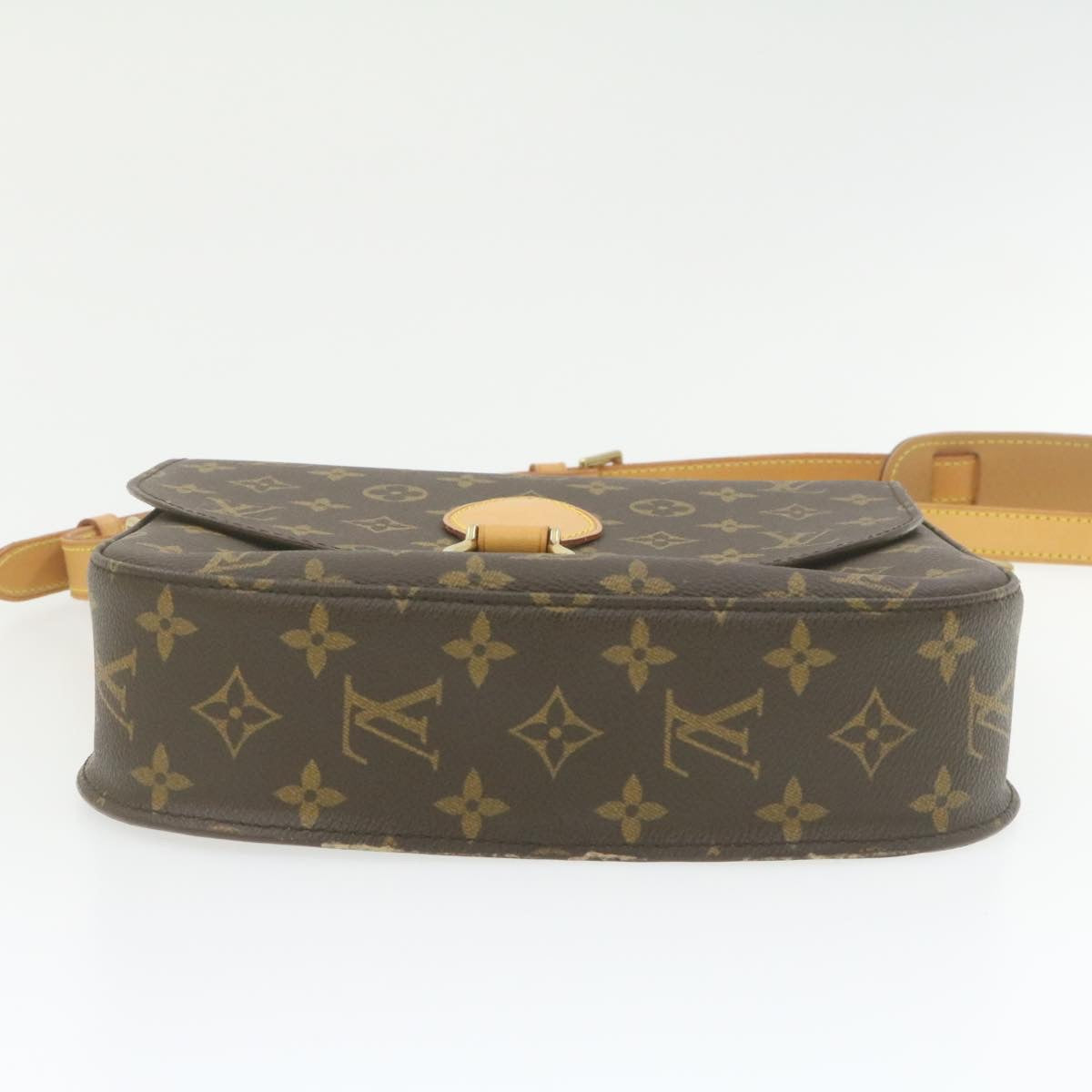 LOUIS VUITTON Monogram Saint Cloud GM Shoulder Bag M51242 LV Auth am318b