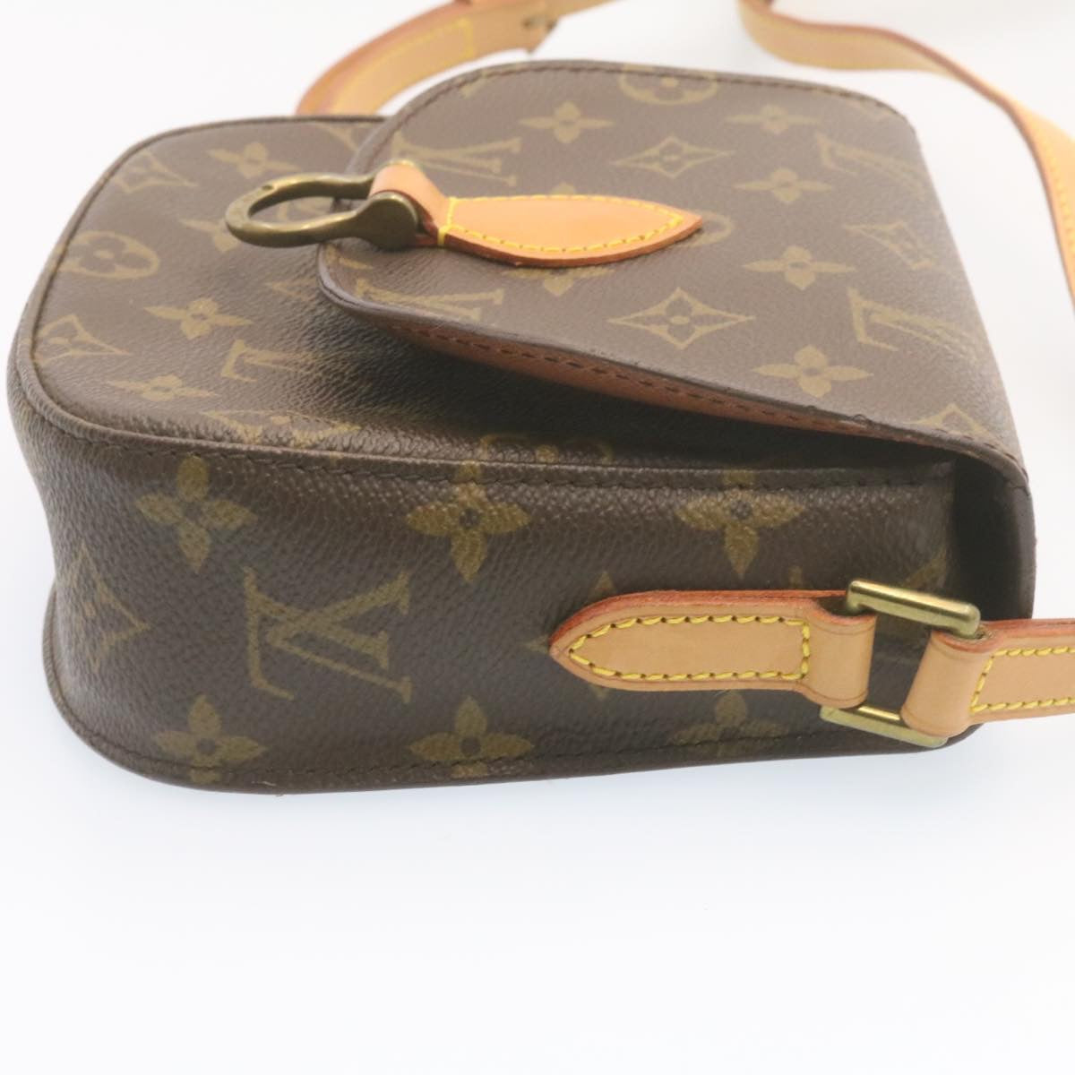 LOUIS VUITTON Monogram Saint Cloud PM Shoulder Bag M51244 LV Auth am343bV