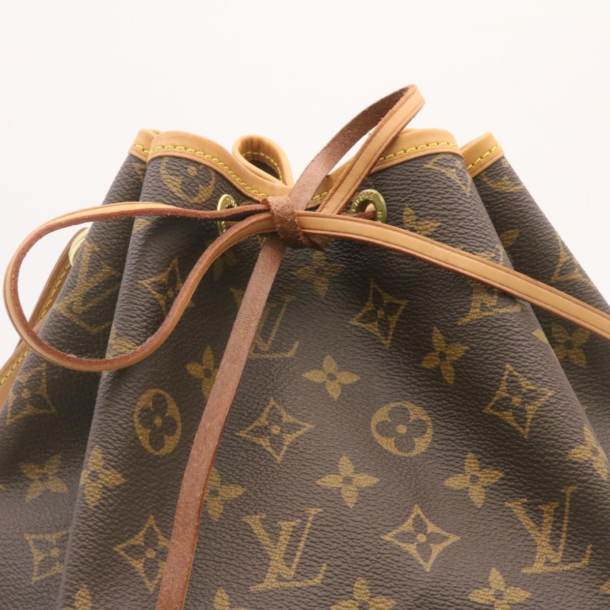 LOUIS VUITTON Monogram Noe Shoulder Bag M42224 LV Auth am357b