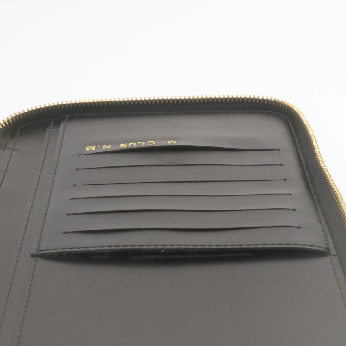 LOUIS VUITTON Epi Travel Case Black LV Auth am447bV