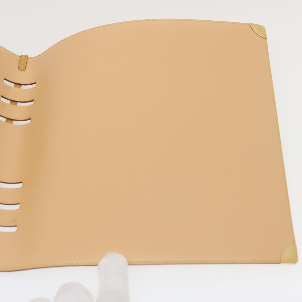 LOUIS VUITTON Monogram Multicolor Vendredi Note Cover Book White LV Auth am474bAV