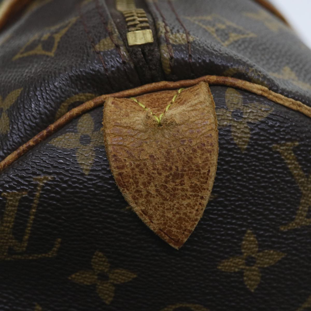 LOUIS VUITTON Monogram Speedy 30 Hand Bag M41526 LV Auth bs10119