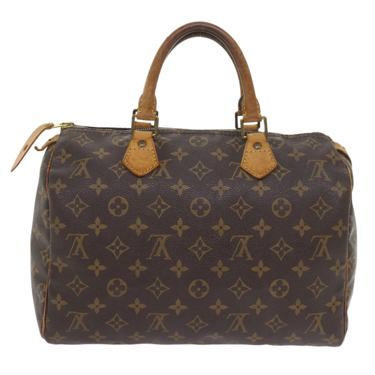 LOUIS VUITTON Monogram Speedy 30 Hand Bag M41526 LV Auth bs10119