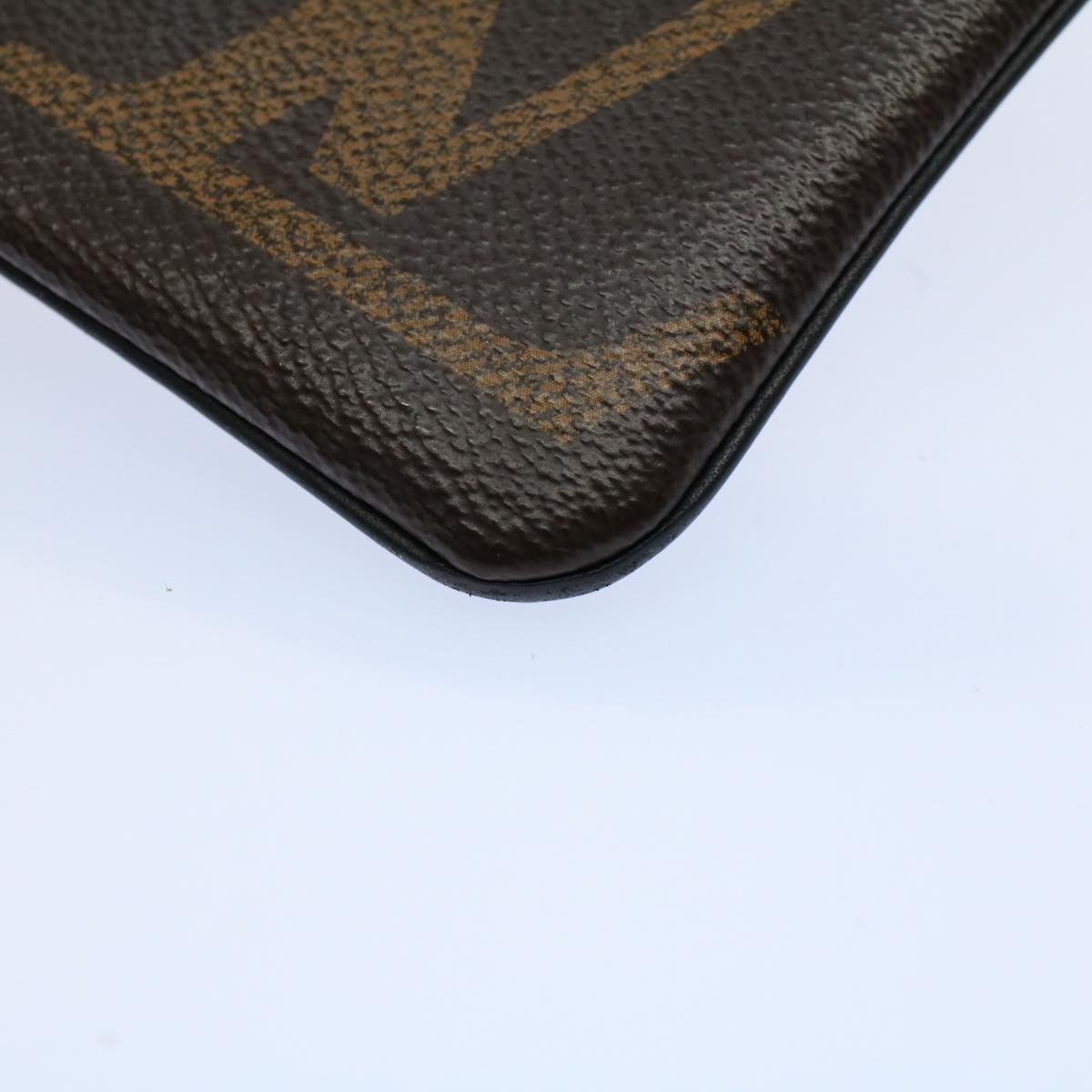 LOUIS VUITTON Monogram Giant Reverse Pochette Trio Pouch M68756 LV Auth bs10183