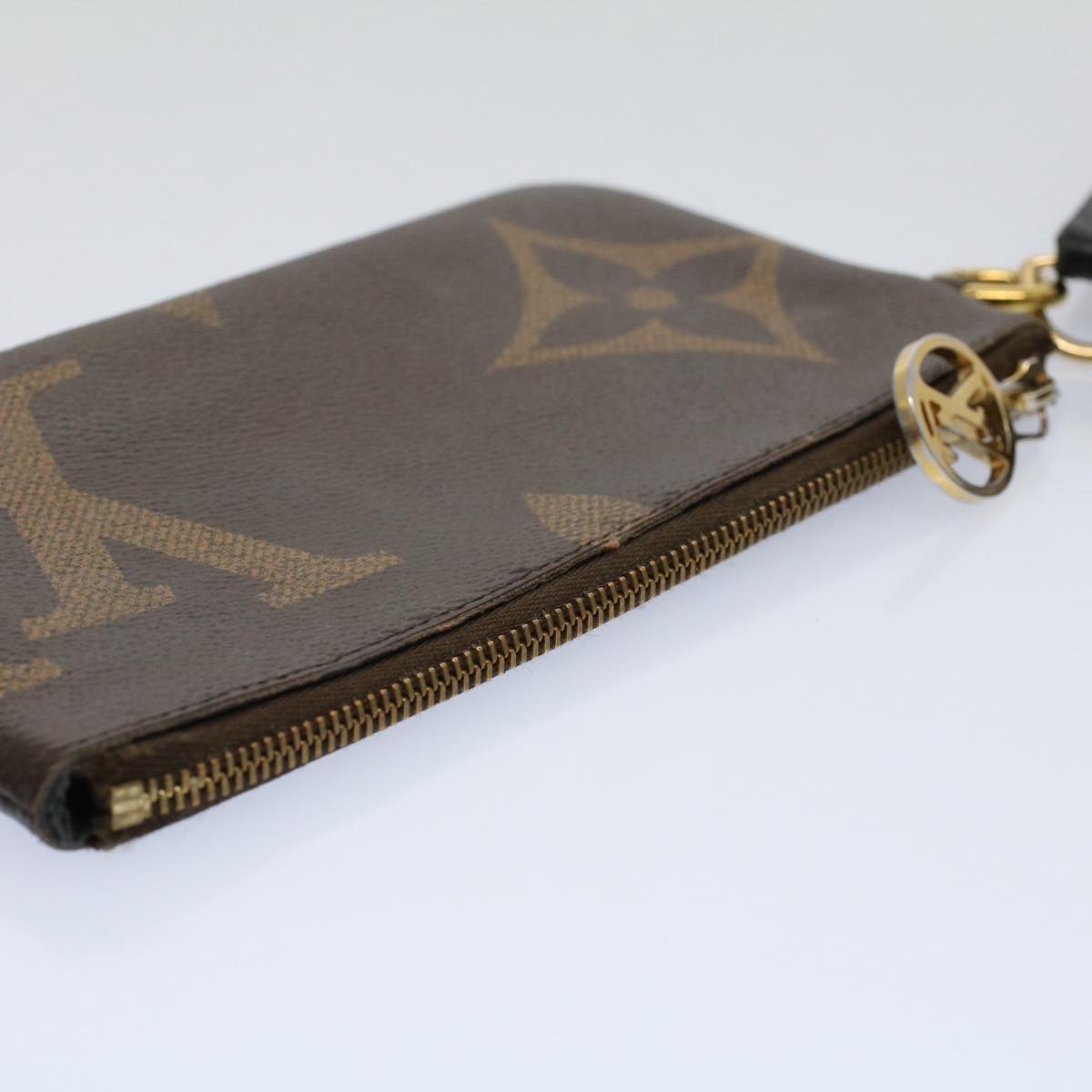 LOUIS VUITTON Monogram Giant Reverse Pochette Trio Pouch M68756 LV Auth bs10183