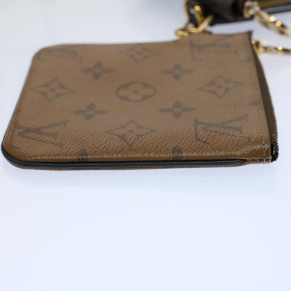 LOUIS VUITTON Monogram Giant Reverse Pochette Trio Pouch M68756 LV Auth bs10183