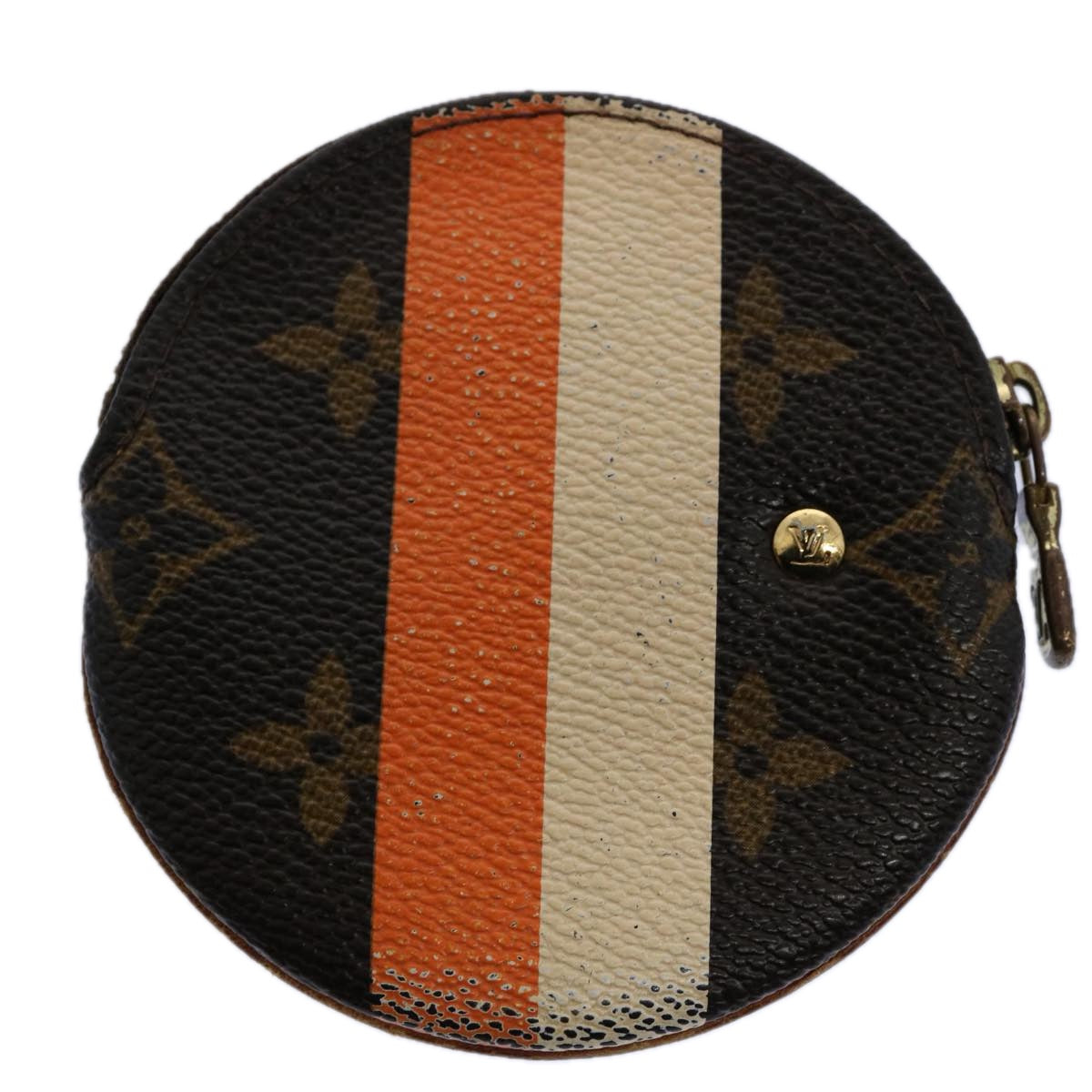 LOUIS VUITTON Monogram Groom Porte Monnaie Coin Purse M60037 LV Auth bs10246