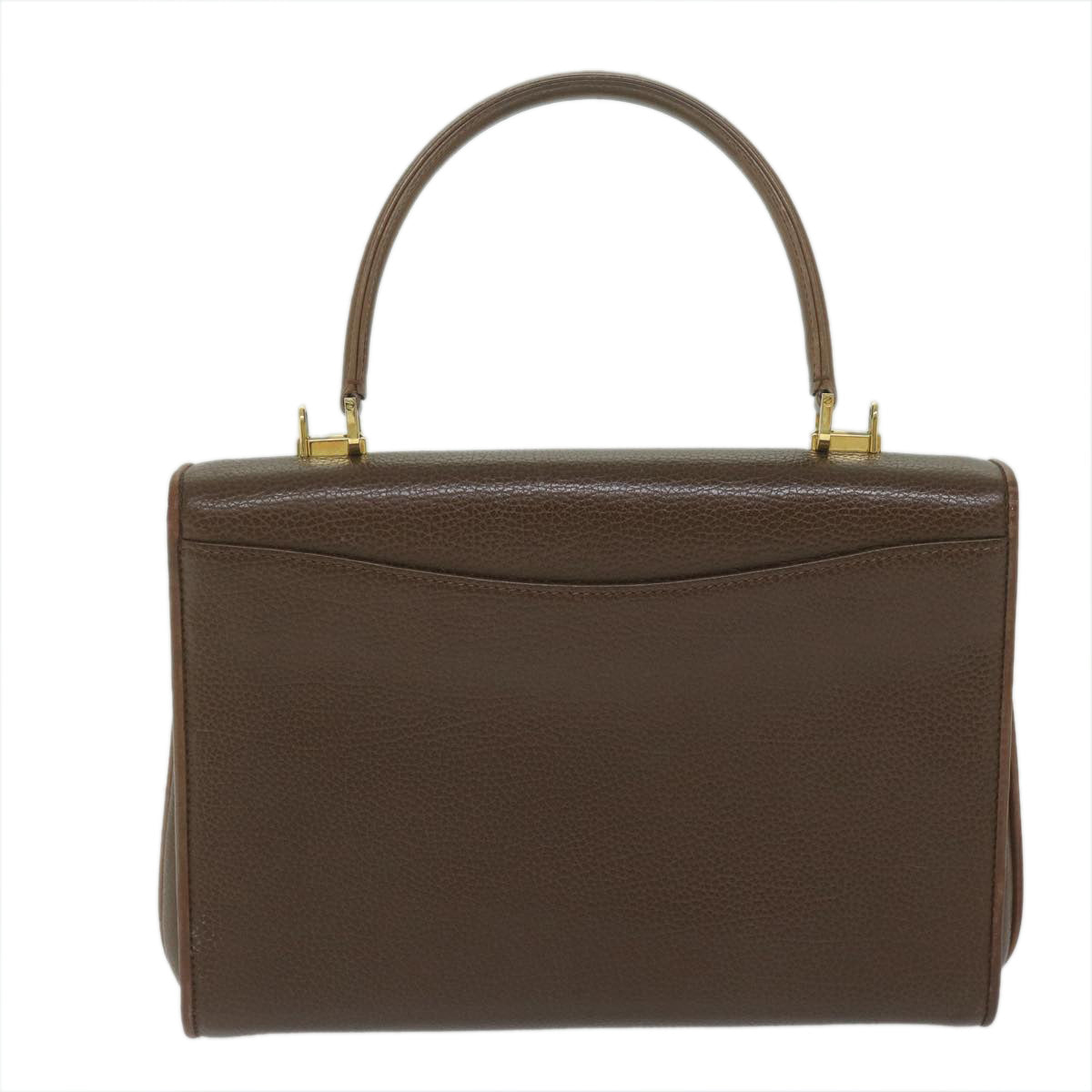 BALLY Hand Bag 2way Brown Auth bs10358