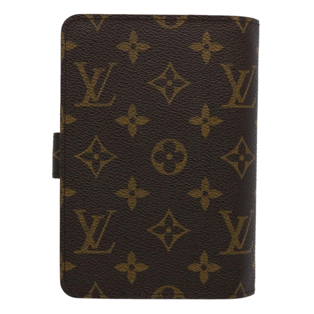 LOUIS VUITTON Monogram Porto Papie Zip Wallet M61207 LV Auth bs10367