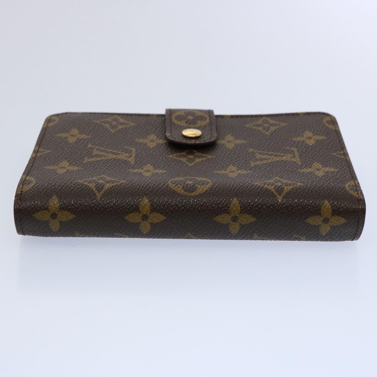 LOUIS VUITTON Monogram Porto Papie Zip Wallet M61207 LV Auth bs10367