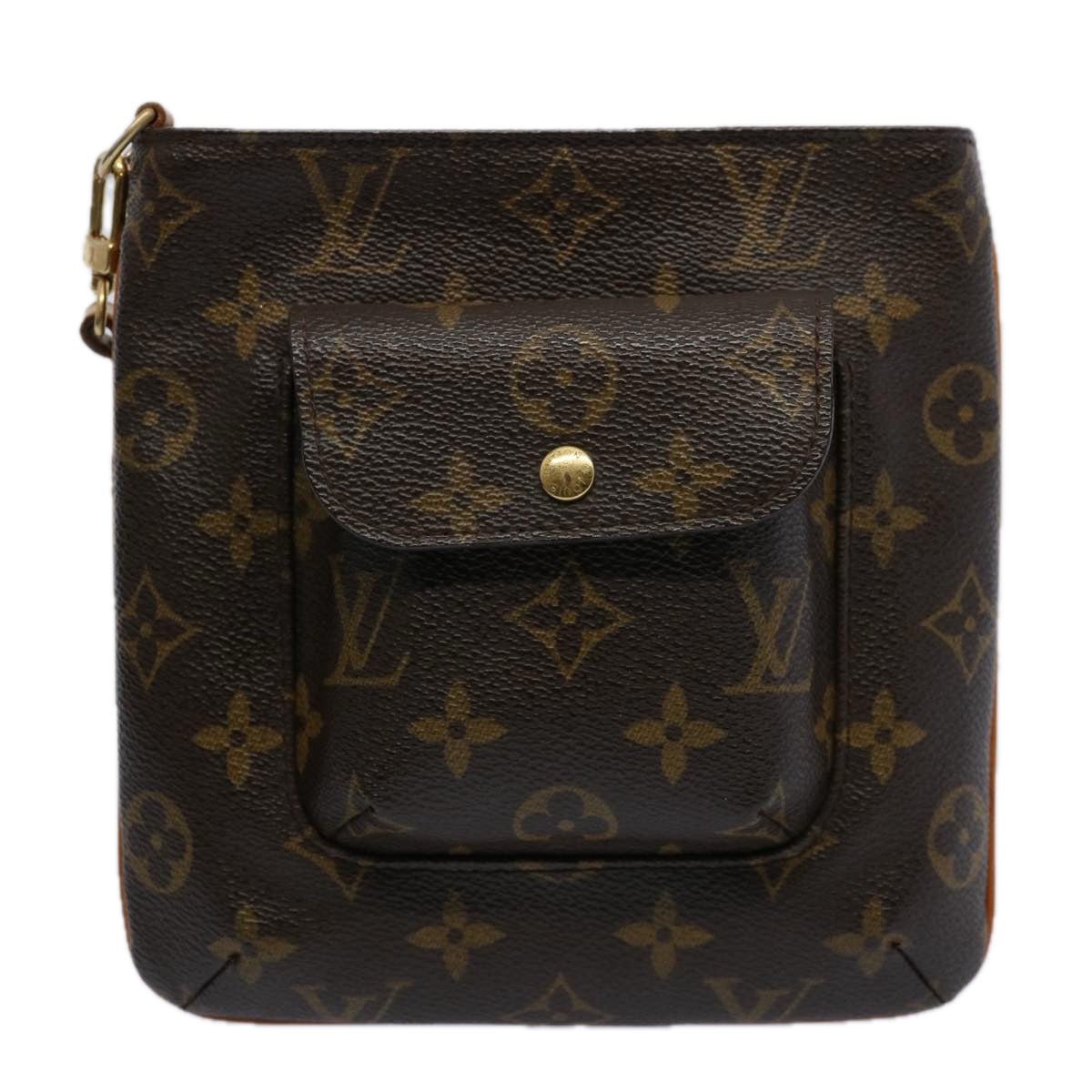 LOUIS VUITTON Monogram Partition Pouch M51901 LV Auth bs10402