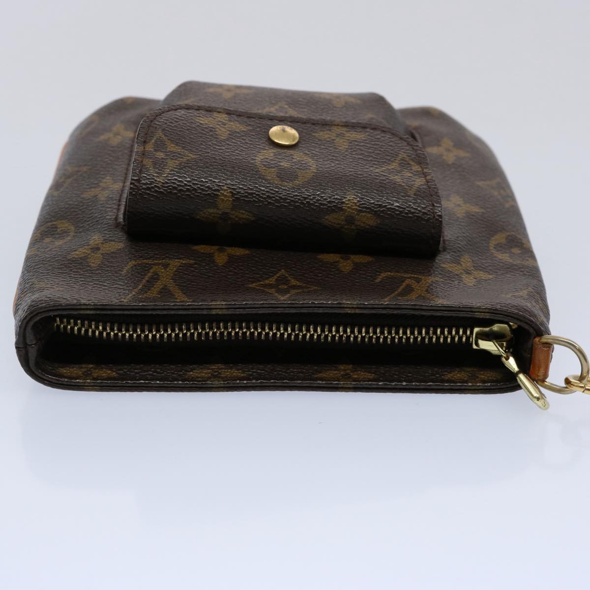 LOUIS VUITTON Monogram Partition Pouch M51901 LV Auth bs10402