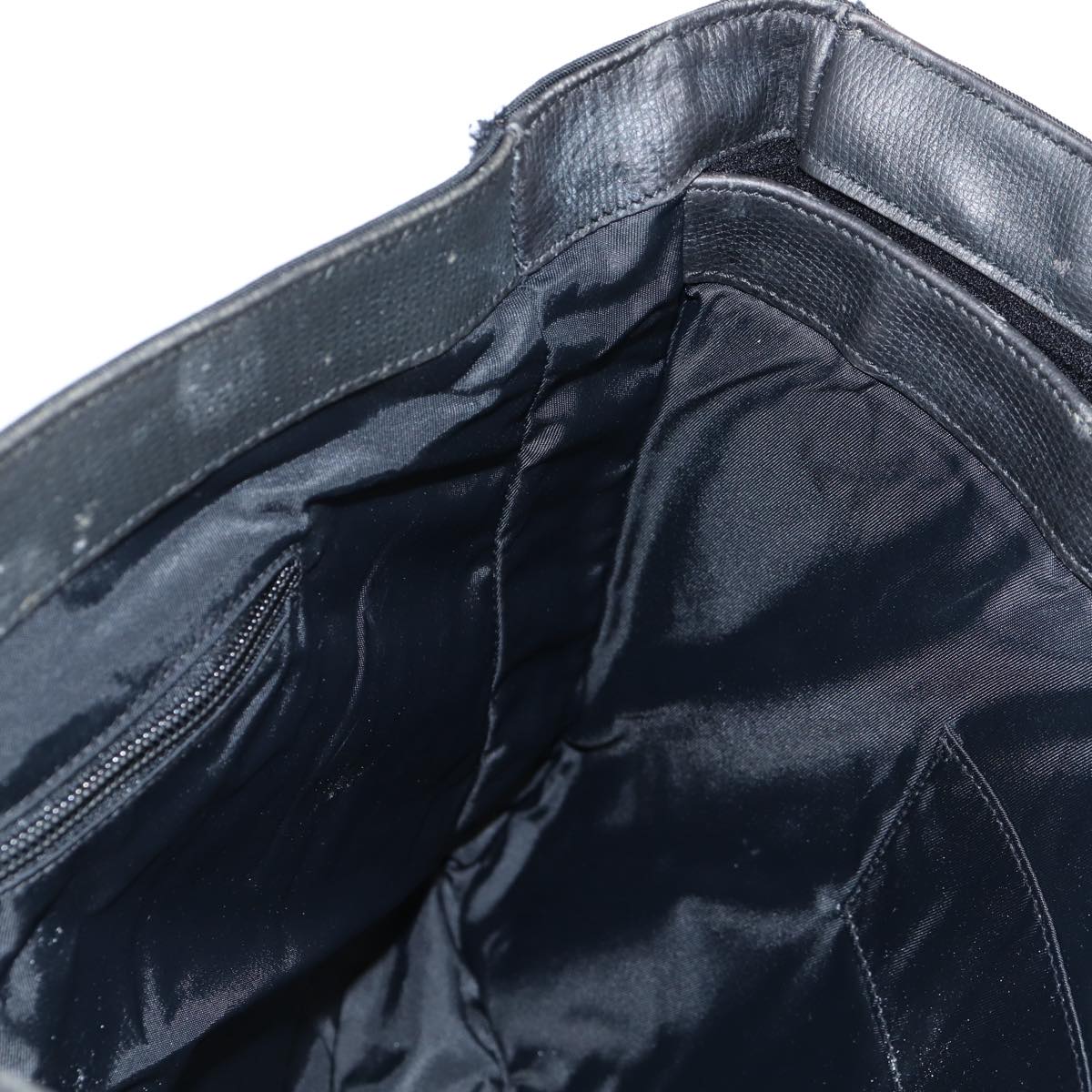 GUCCI Shoulder Bag Nylon Black Auth bs10426
