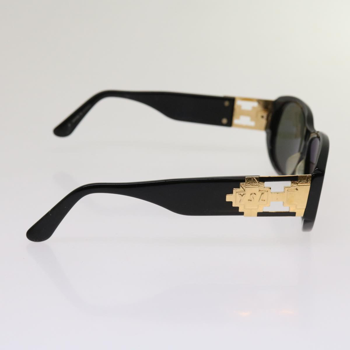 Burberrys Dior Saint Laurent Chloe Sunglasses 5Set Black Gold Auth bs10463