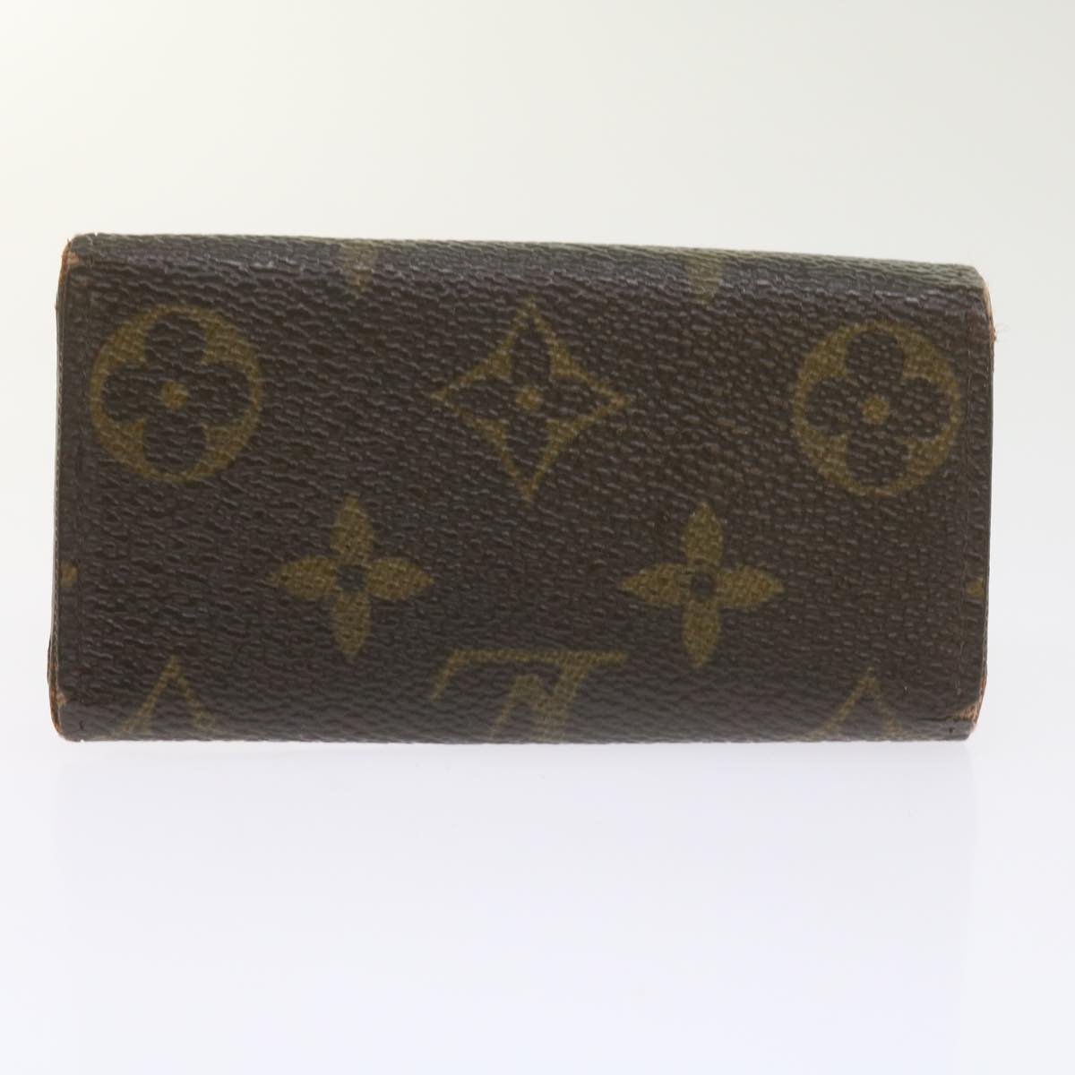 LOUIS VUITTON Monogram Epi Key Case Wallet 11 pieces Red LV Auth bs10482