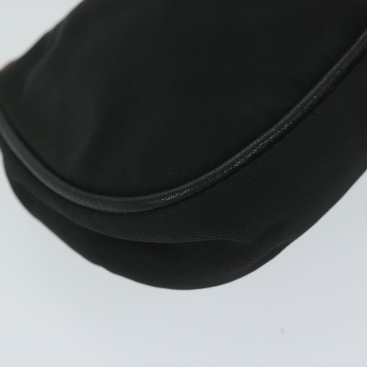 PRADA Accessory Pouch Nylon Black Auth bs10484