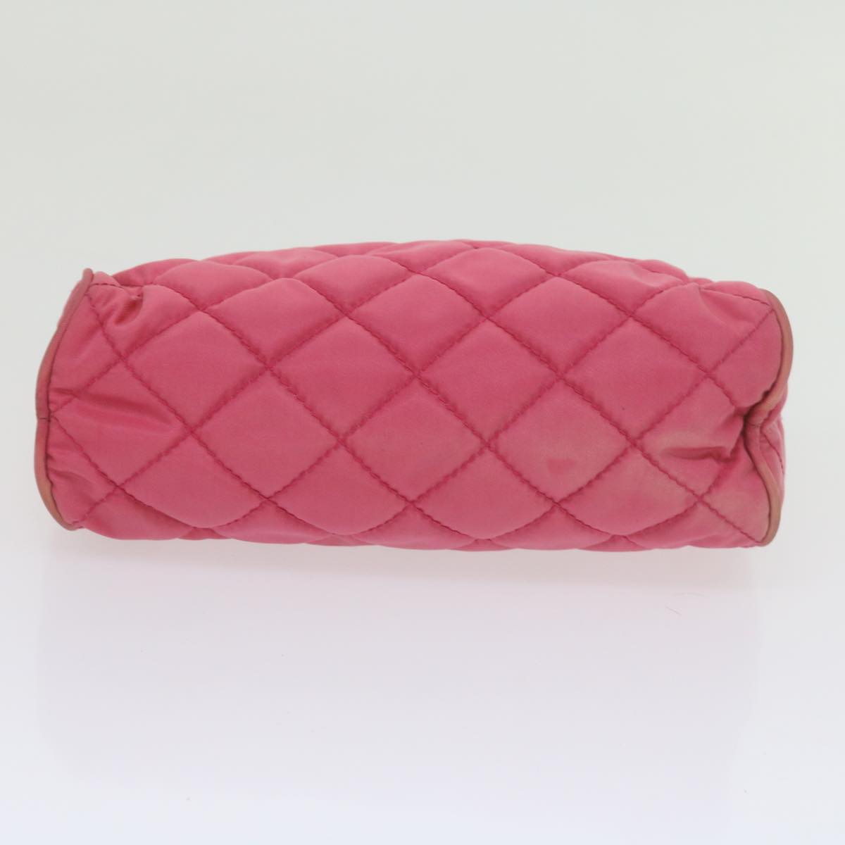 PRADA Pouch Nylon Pink Auth bs10549