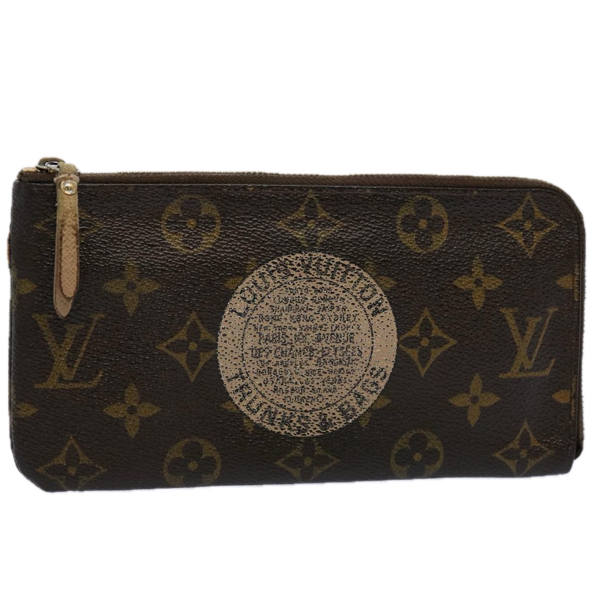 LOUIS VUITTON Monogram T&B Portefeuille Complice Long Wallet M58024 Auth bs10564