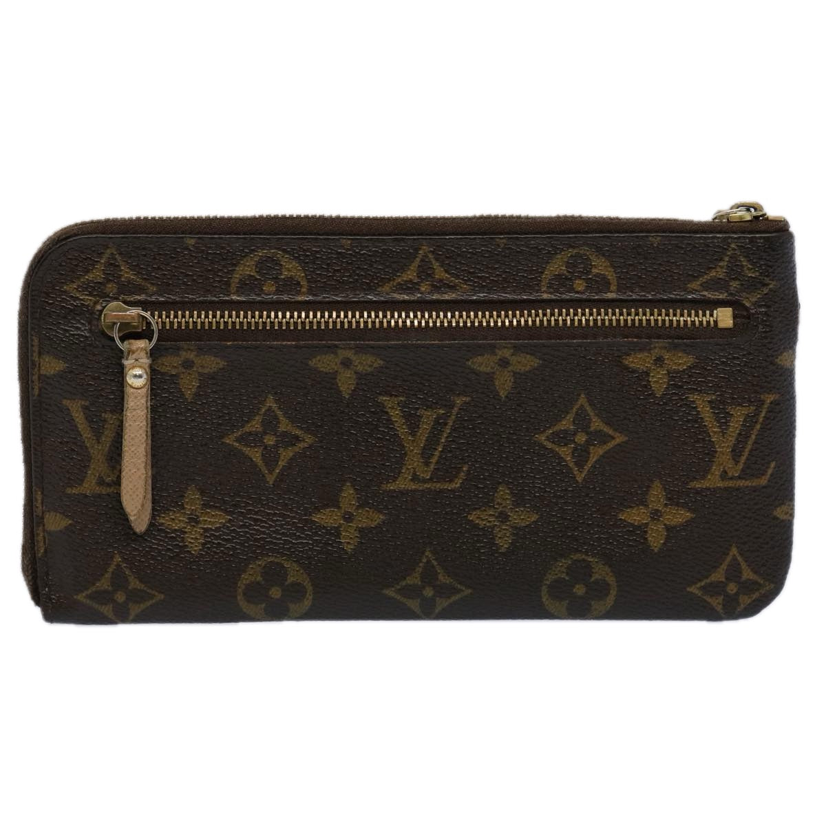 LOUIS VUITTON Monogram T&B Portefeuille Complice Long Wallet M58024 Auth bs10564