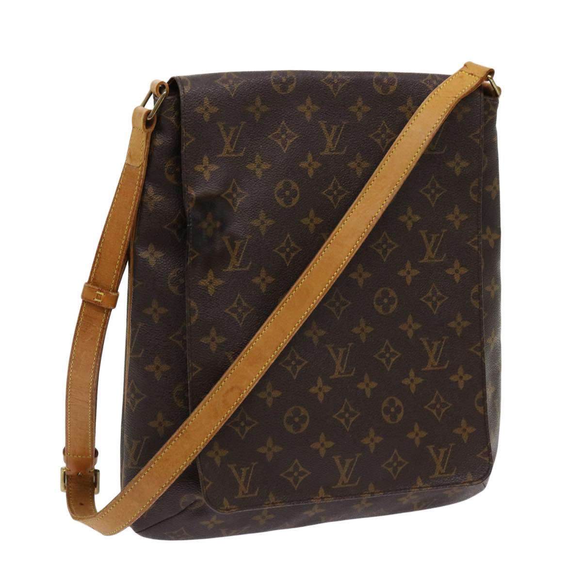 LOUIS VUITTON Monogram Musette Shoulder Bag M51256 LV Auth bs10585