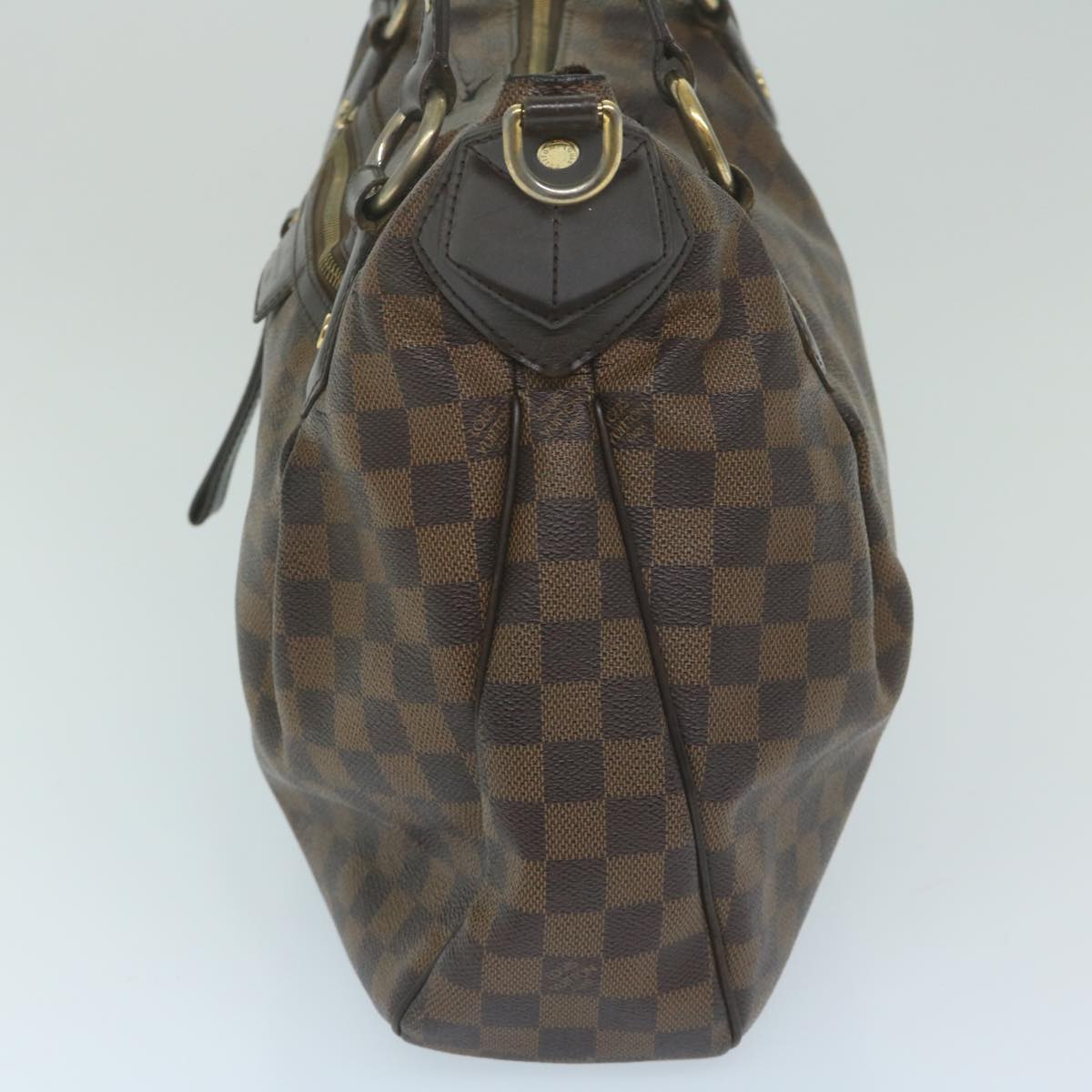 LOUIS VUITTON Damier Ebene Evora MM Tote Bag N41131 LV Auth bs10619