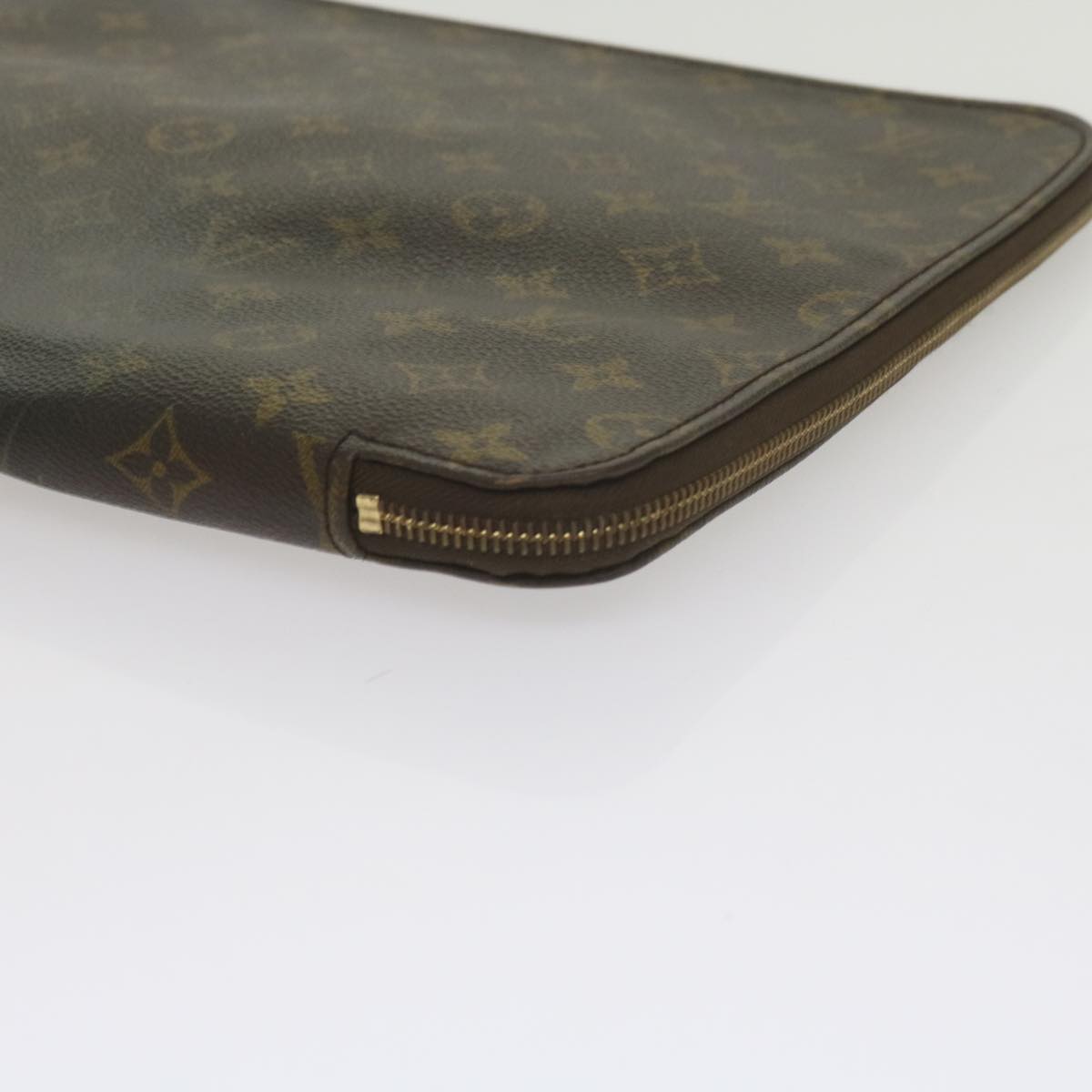 LOUIS VUITTON Monogram Posh Documents 30 Briefcase M53457 LV Auth bs10620