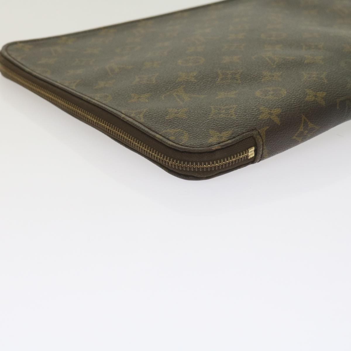 LOUIS VUITTON Monogram Posh Documents 30 Briefcase M53457 LV Auth bs10620