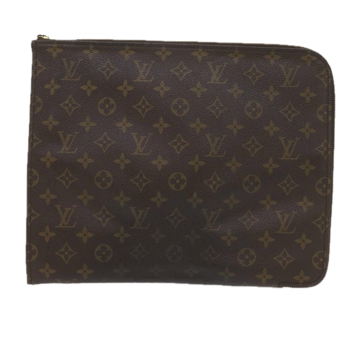 LOUIS VUITTON Monogram Posh Documents 30 Briefcase M53457 LV Auth bs10620