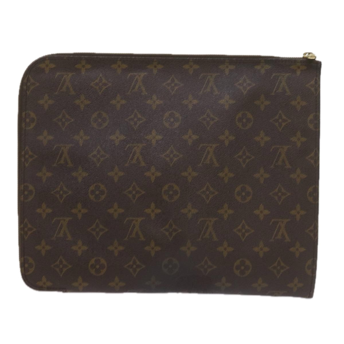 LOUIS VUITTON Monogram Posh Documents 30 Briefcase M53457 LV Auth bs10620