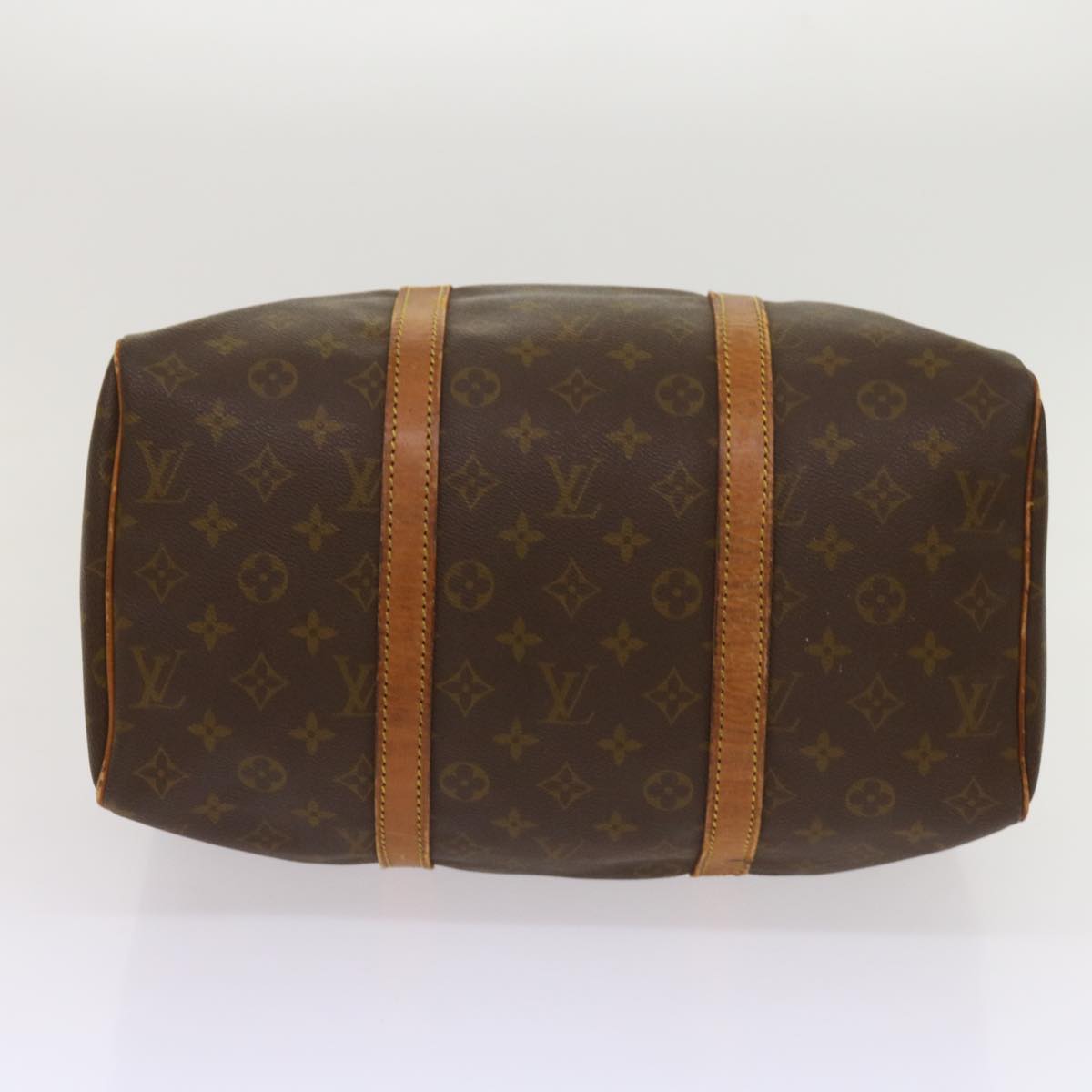 LOUIS VUITTON Monogram Sac Souple 35 Boston Bag M41626 LV Auth bs10643