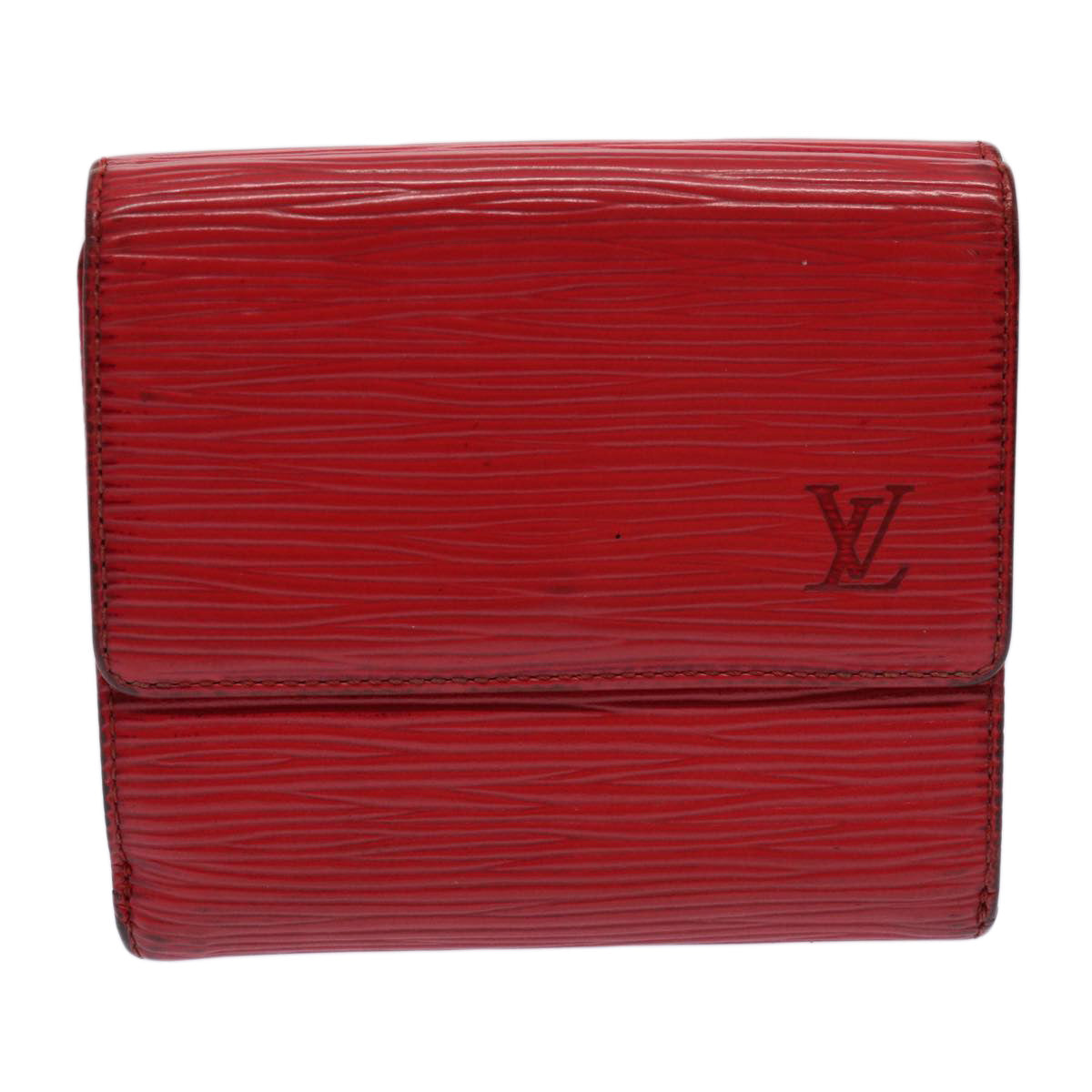 LOUIS VUITTON Epi Coin Purse Wallet 5Set Red Yellow black LV Auth bs10656