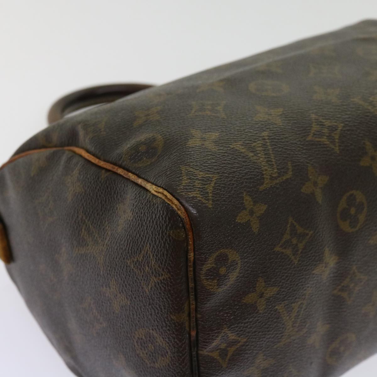 LOUIS VUITTON Monogram Speedy 25 Hand Bag M41528 LV Auth bs10668