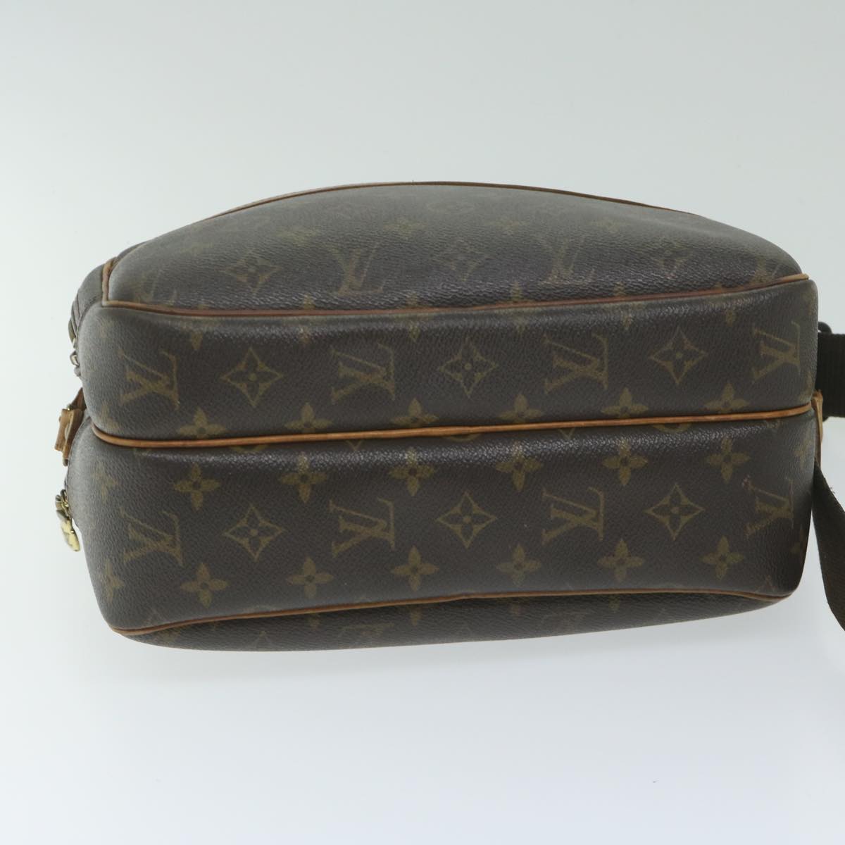 LOUIS VUITTON Monogram Reporter PM Shoulder Bag M45254 LV Auth bs10741