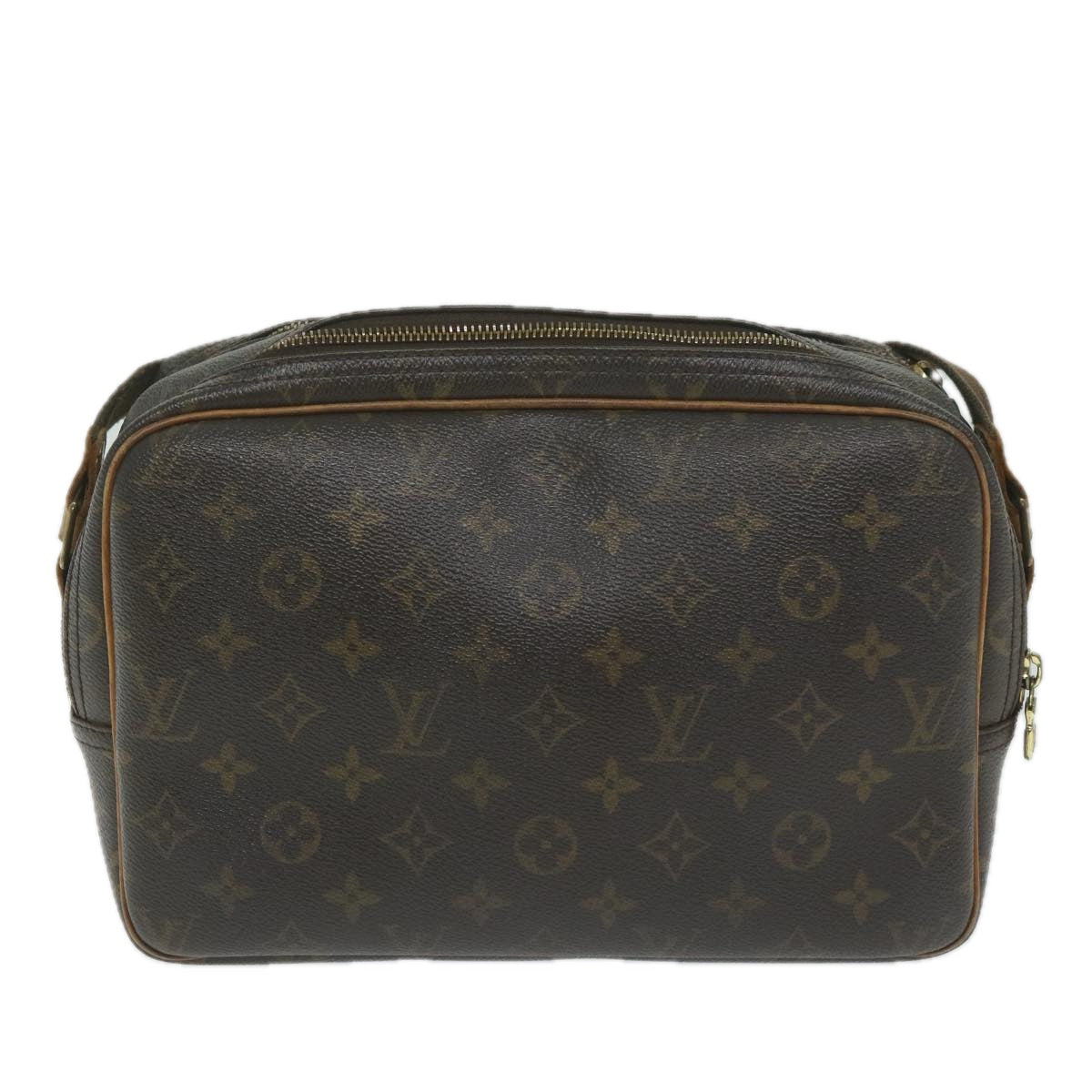 LOUIS VUITTON Monogram Reporter PM Shoulder Bag M45254 LV Auth bs10741