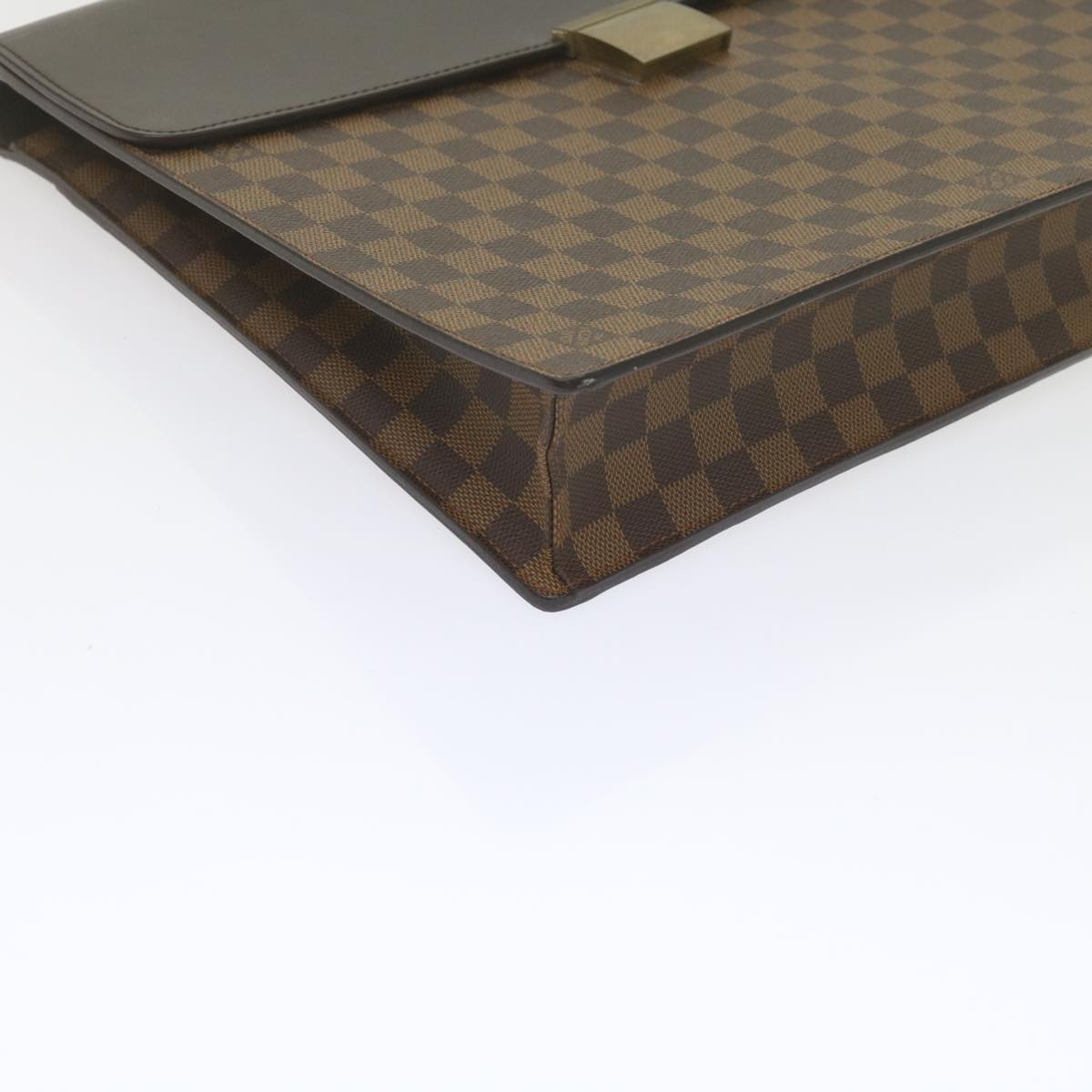 LOUIS VUITTON Damier Ebene Altona PM Briefcase N53315 LV Auth bs10767