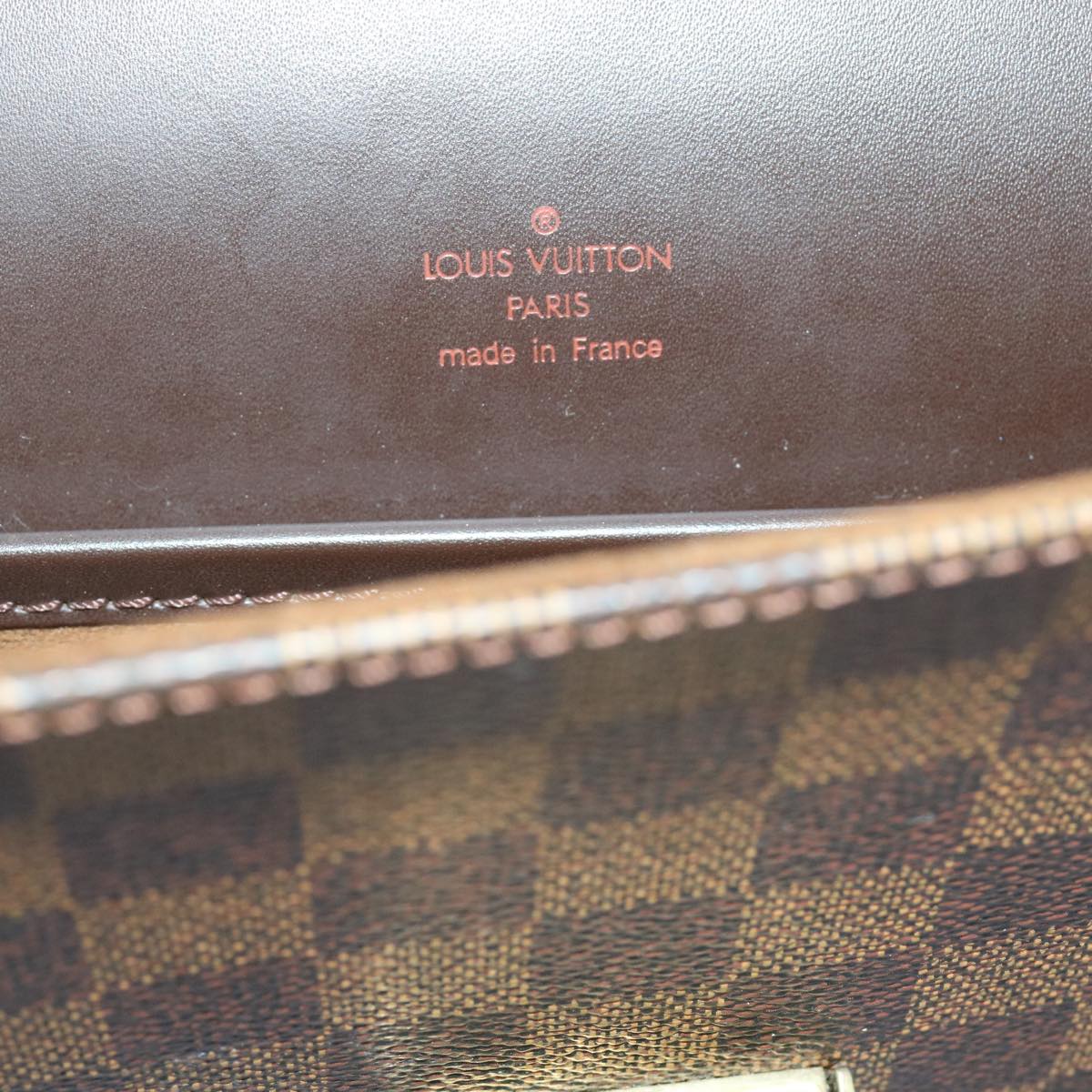 LOUIS VUITTON Damier Ebene Altona PM Briefcase N53315 LV Auth bs10767