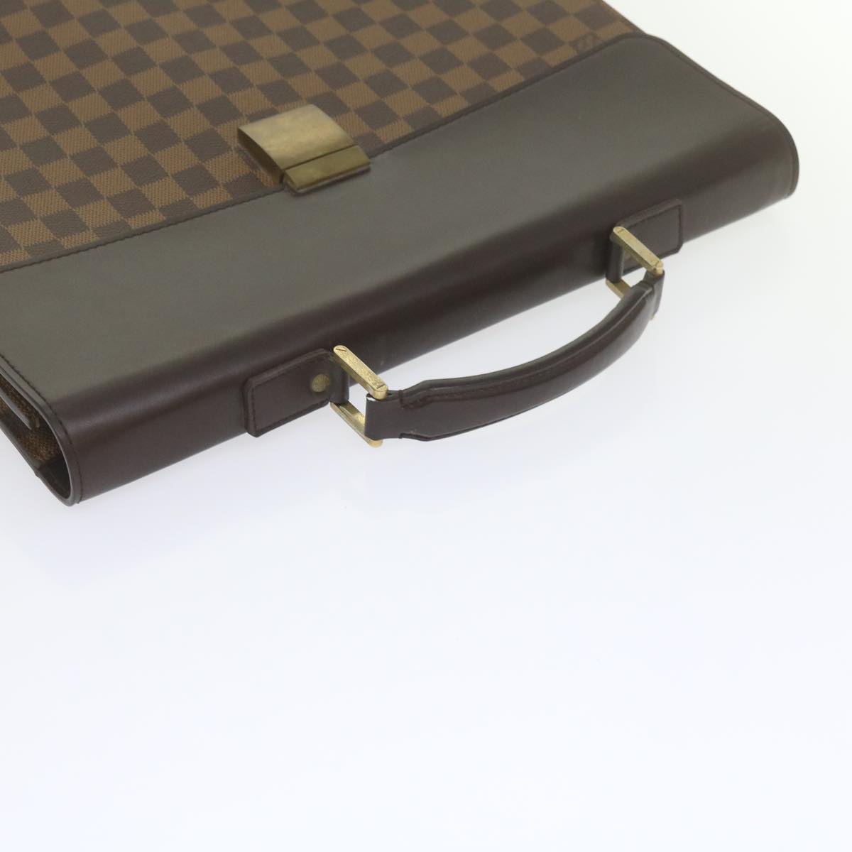 LOUIS VUITTON Damier Ebene Altona PM Briefcase N53315 LV Auth bs10767