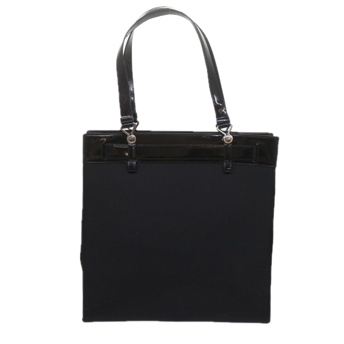 Christian Dior Tote Bag Nylon Black Auth bs10814