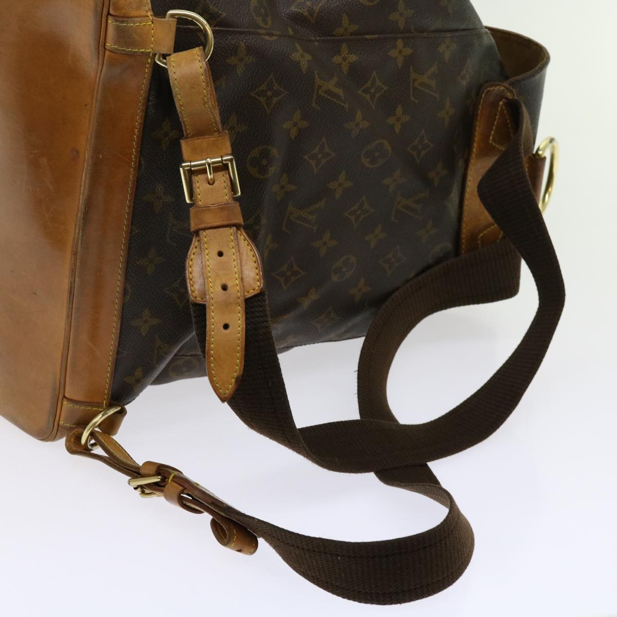 LOUIS VUITTON Monogram Montsouris GM Backpack M51135 LV Auth bs10838