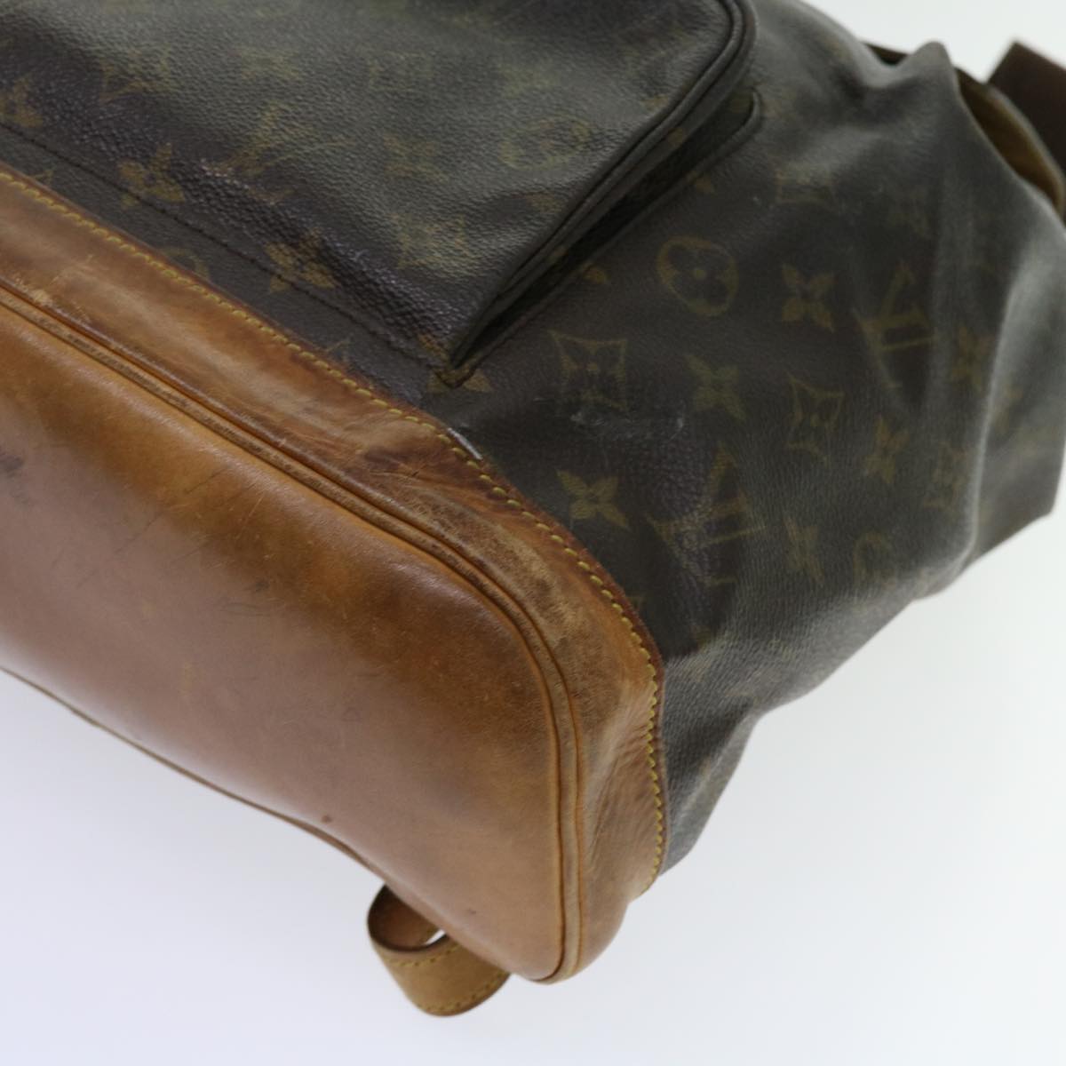 LOUIS VUITTON Monogram Montsouris GM Backpack M51135 LV Auth bs10838