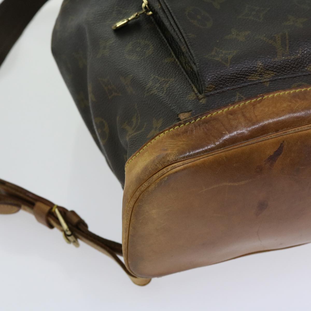 LOUIS VUITTON Monogram Montsouris GM Backpack M51135 LV Auth bs10838