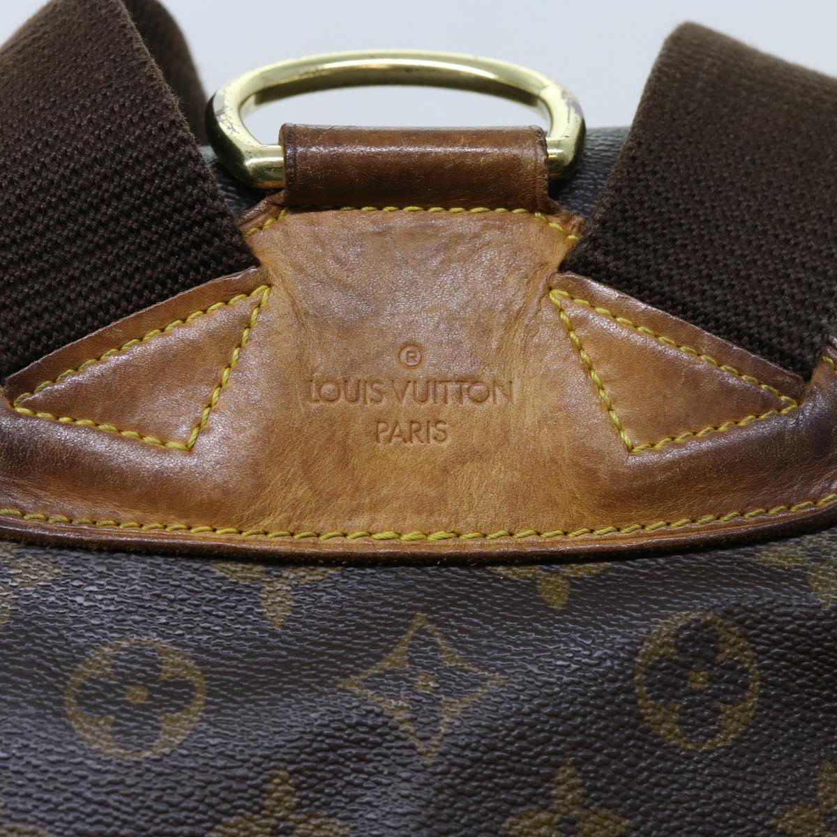 LOUIS VUITTON Monogram Montsouris GM Backpack M51135 LV Auth bs10838