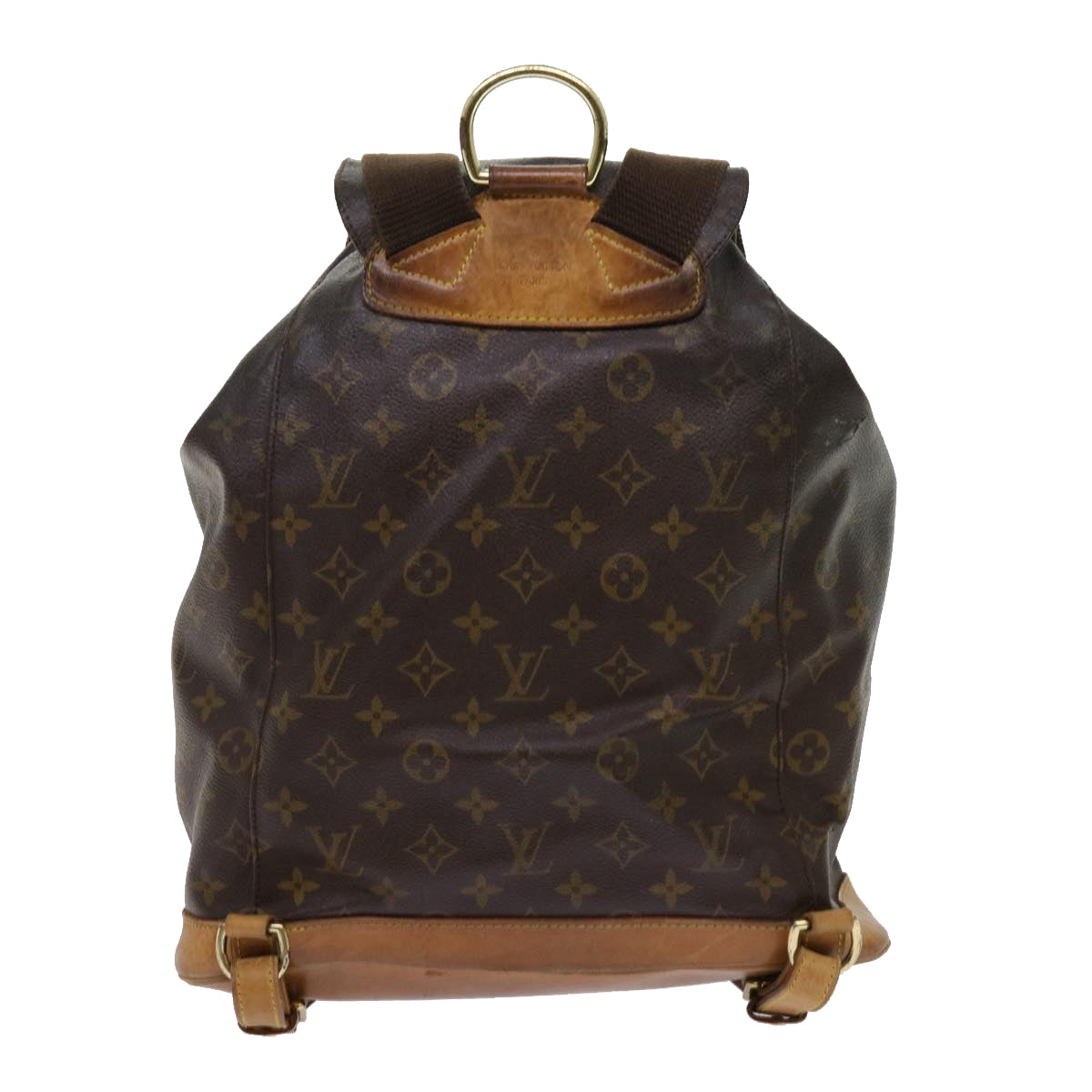 LOUIS VUITTON Monogram Montsouris GM Backpack M51135 LV Auth bs10838