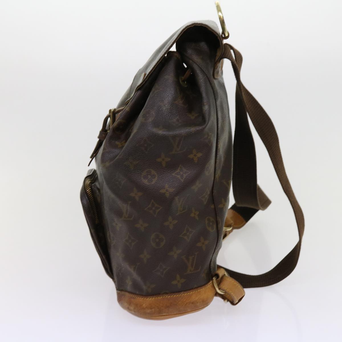 LOUIS VUITTON Monogram Montsouris GM Backpack M51135 LV Auth bs10838