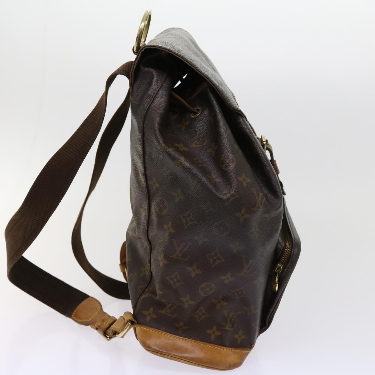 LOUIS VUITTON Monogram Montsouris GM Backpack M51135 LV Auth bs10838